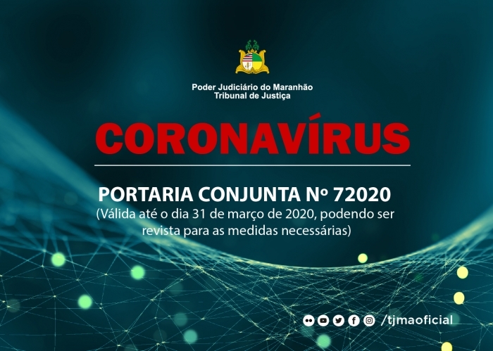 cgj-ma institui rodízio de servidores como forma de prevenção ao Coronavírus