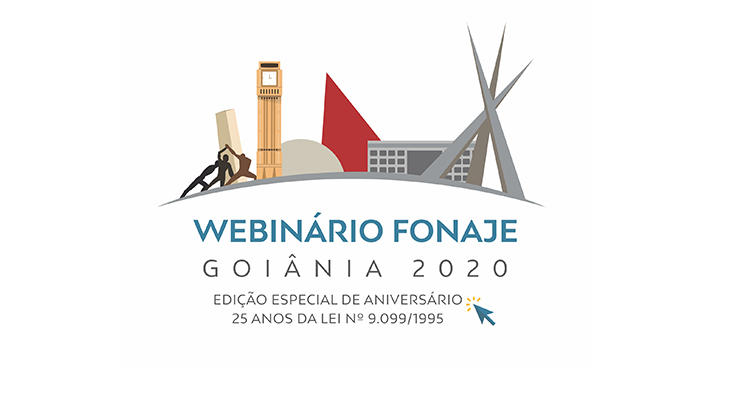 Abertas inscrições para Webinário Fonaje - Goiânia 2020 e 3º Encontro de Precedentes dos Juizados Especiais promovidos virtualmente pela Corregedoria nos dias 21, 22 e 23 de outubro