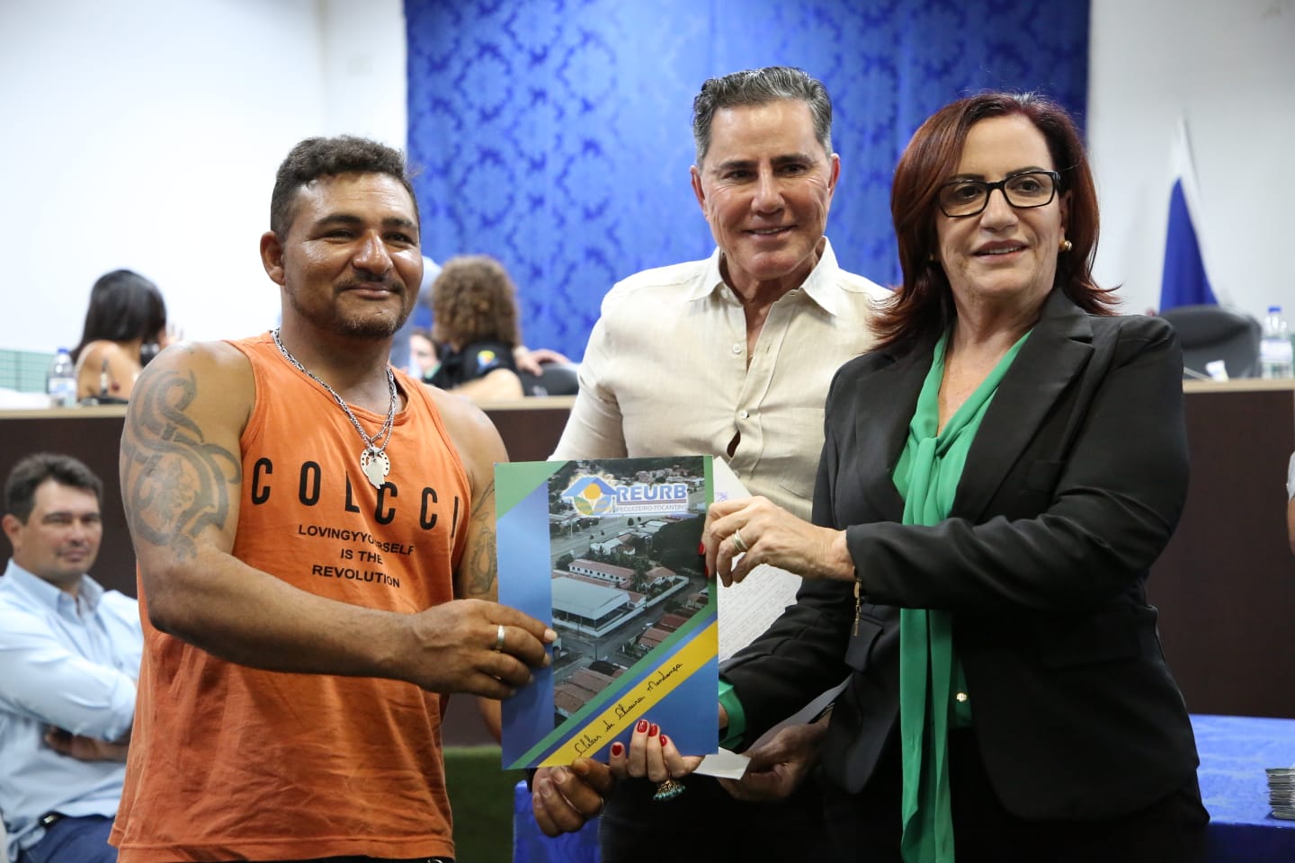 Equipe da corregedoria geral da Bahia visita o Tocantins e acompanha entrega de títulos em Pequizeiro